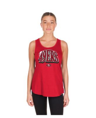 Женский летний топ New Era San Francisco 49ers Scarlet