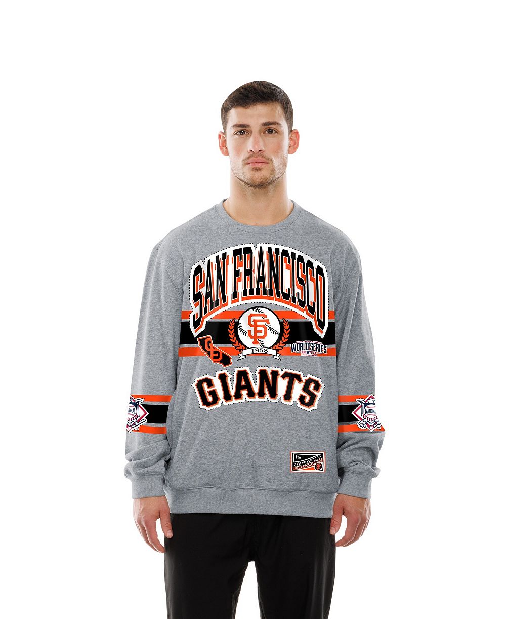 New Era Men's Gray San Francisco Giants Sport Classics Sweatshirt
