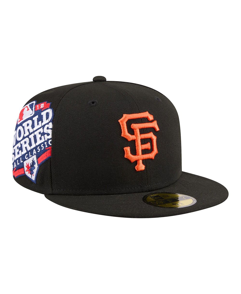 New Era Men's Black San Francisco Giants Hidden Hit 59FIFTY Fitted Hat