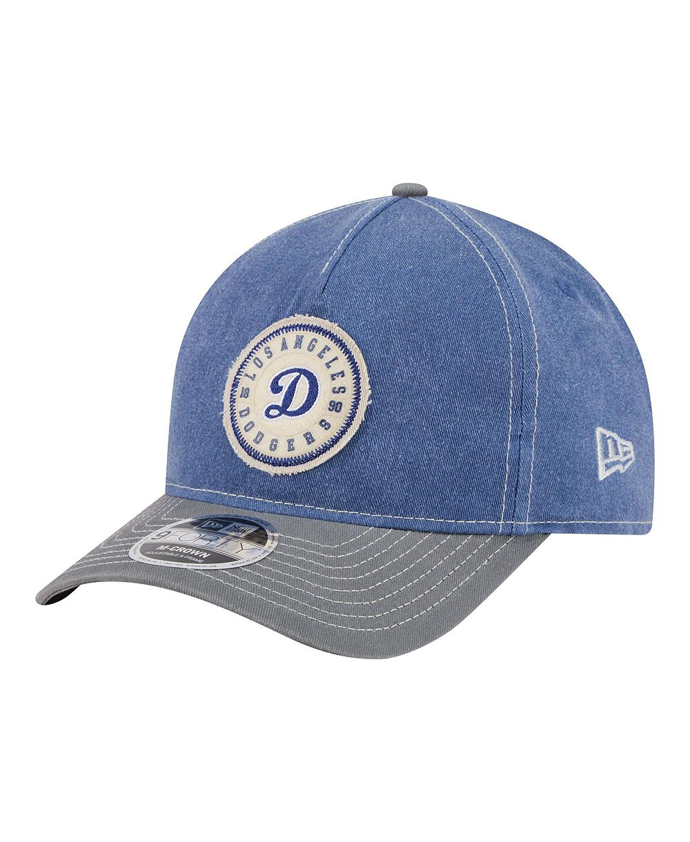 Мужская регулируемая кепка New Era Los Angeles Dodgers Royal/Gray