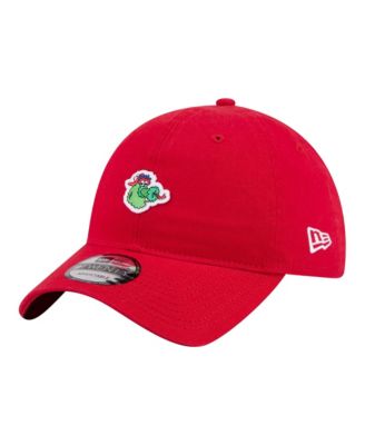 Мужская регулируемая кепка New Era Red Philadelphia Phillies Mascot 9TWENTY