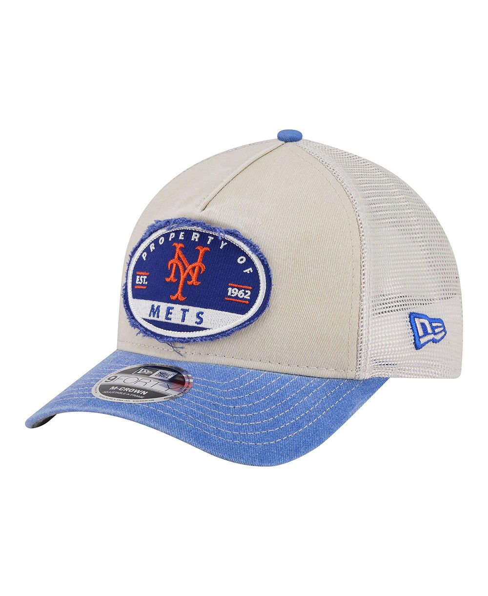 Мужская кепка New Era New York Mets Frayed M-Crown A-Frame 9FORTY Trucker