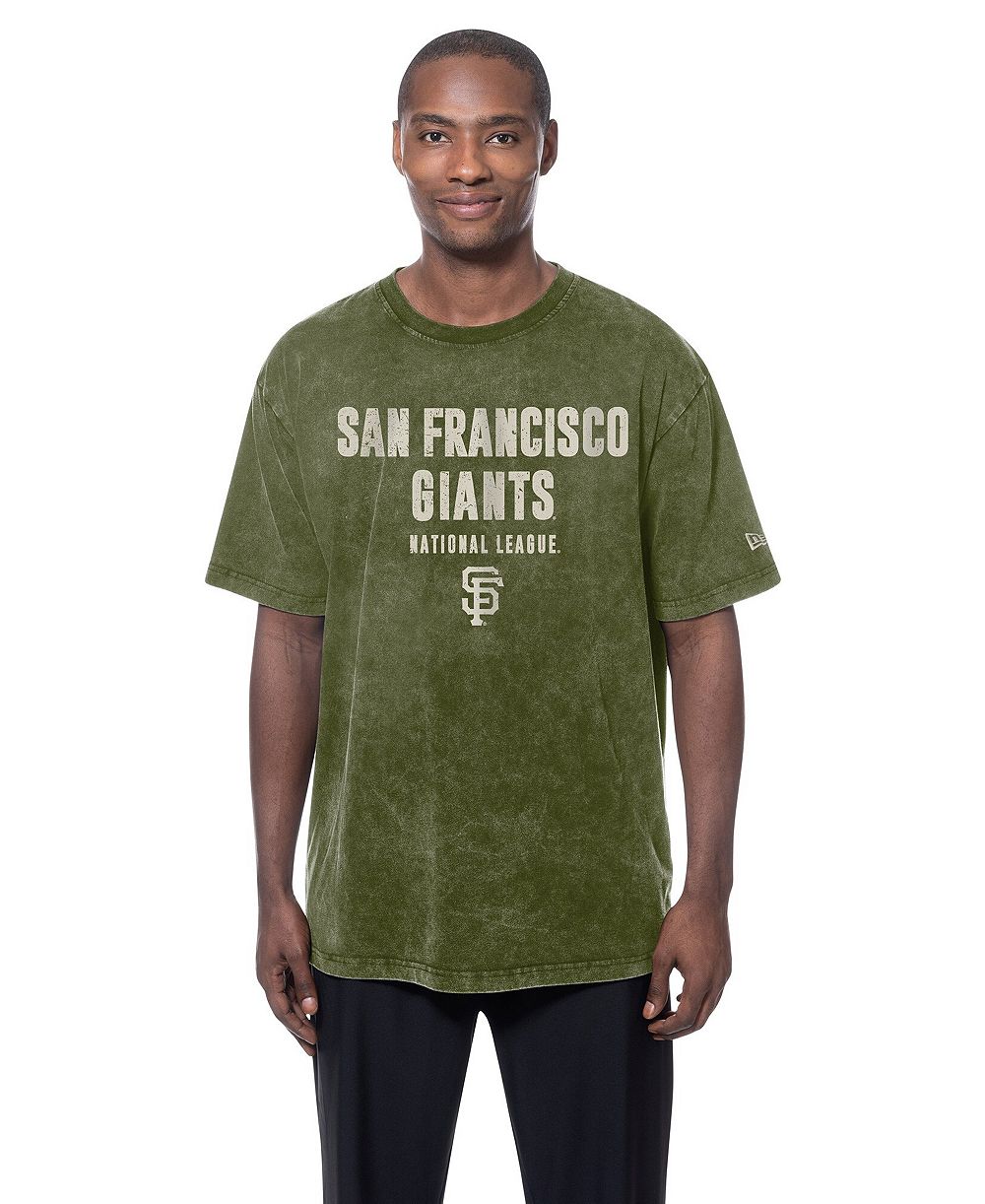 Мужская футболка New Era San Francisco Giants 2026 Armed Forces Day, Olive
