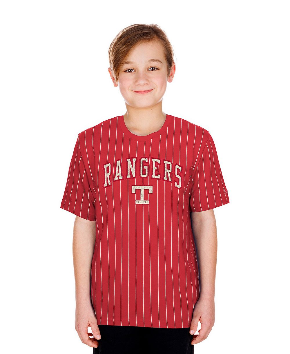 New Era детская футболка Texas Rangers 2026 City Connect Pinstripe