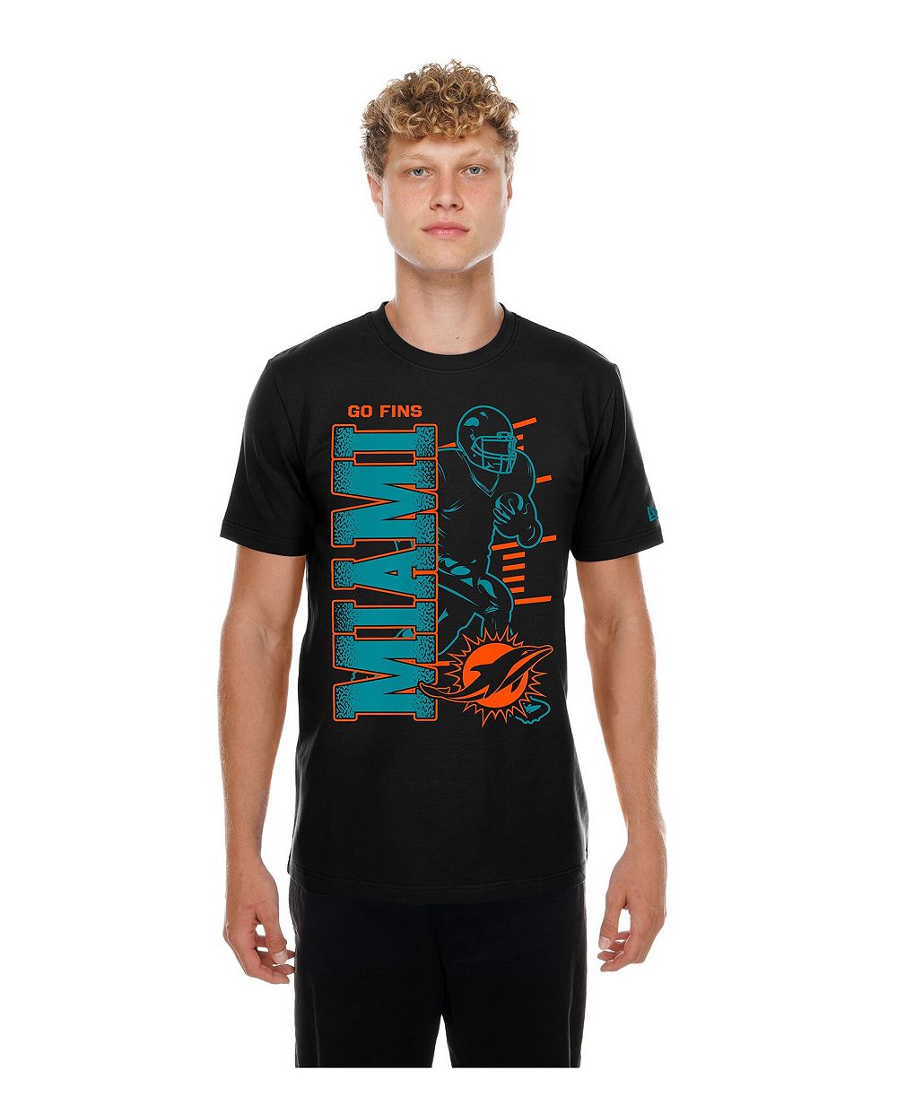 Мужская футболка New Era Black Miami Dolphins Training Camp