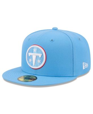 Мужская кепка New Era Light Blue Tennessee Titans 59FIFTY Fitted Hat