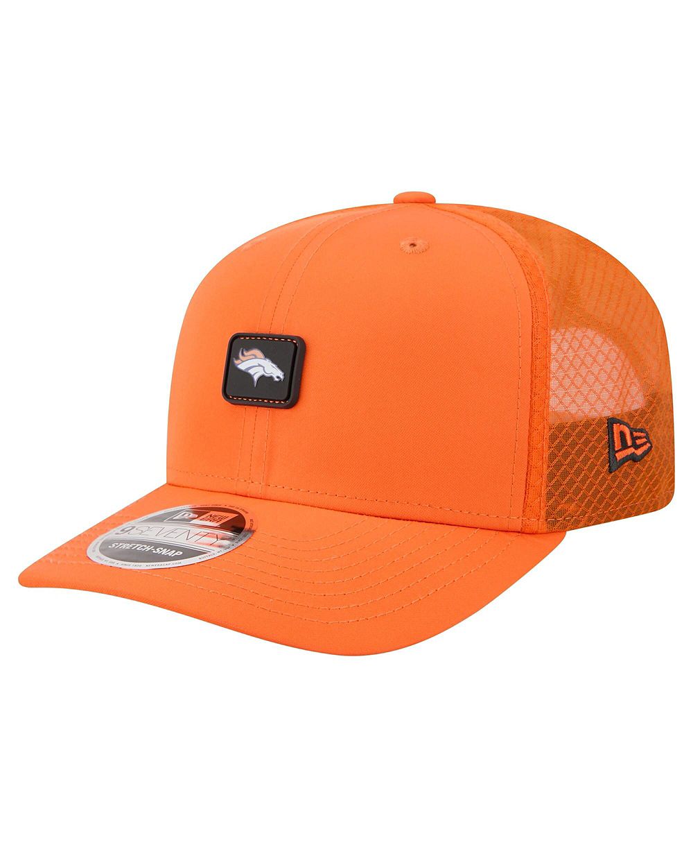 Мужская кепка New Era Orange Denver Broncos Micro Badge 9SEVENTY Adjustable