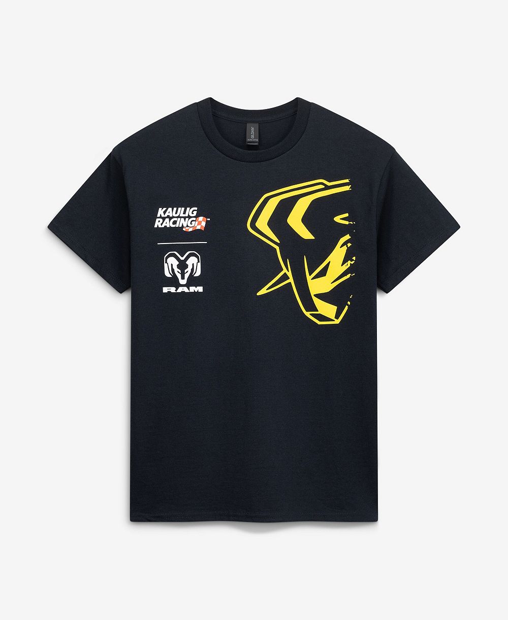 Мужская футболка Kaulig Racing x Ram Black Symbol of Protest