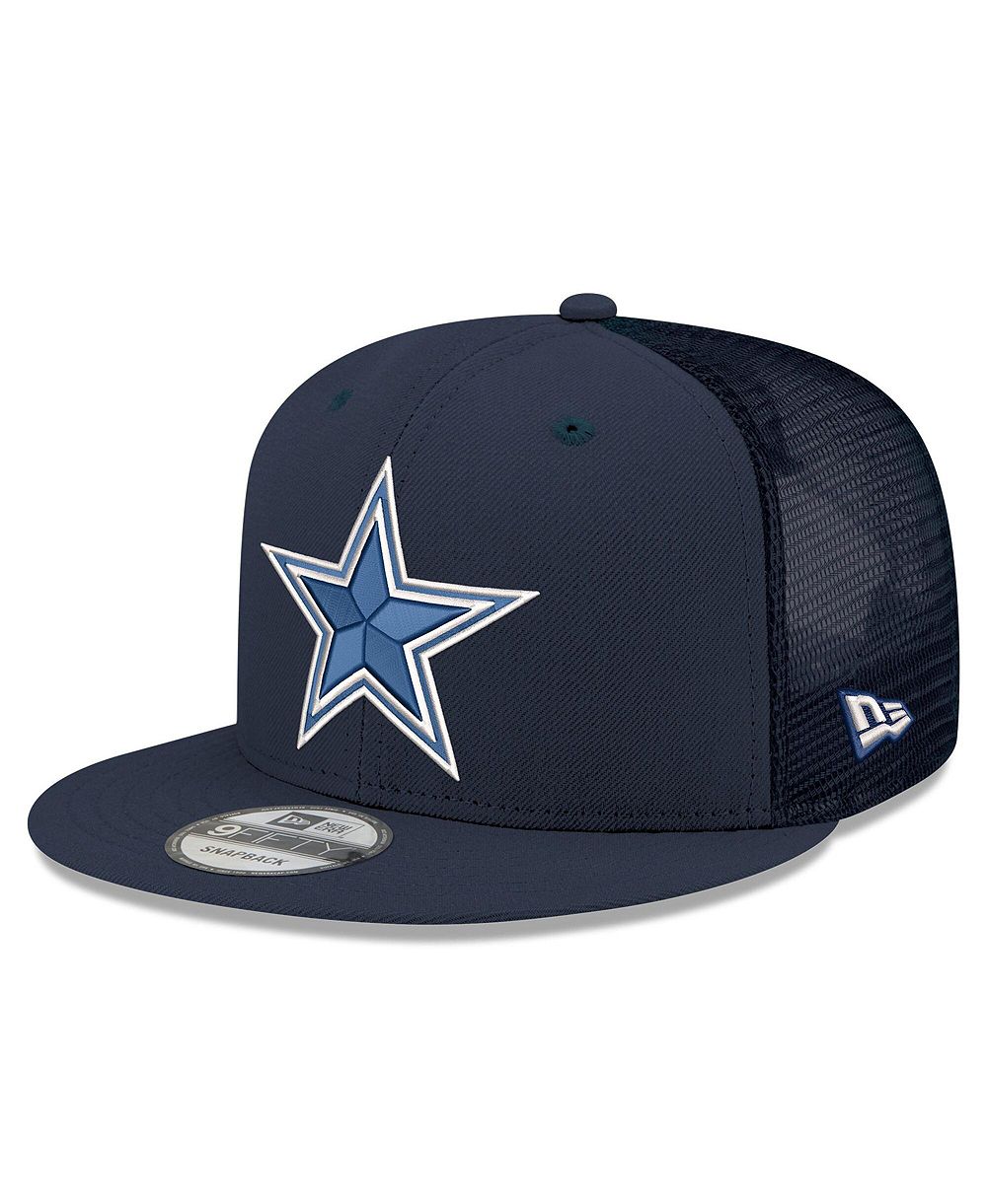 Мужская кепка New Era Navy Dallas Cowboys Core Team 9FIFTY Trucker Snapback