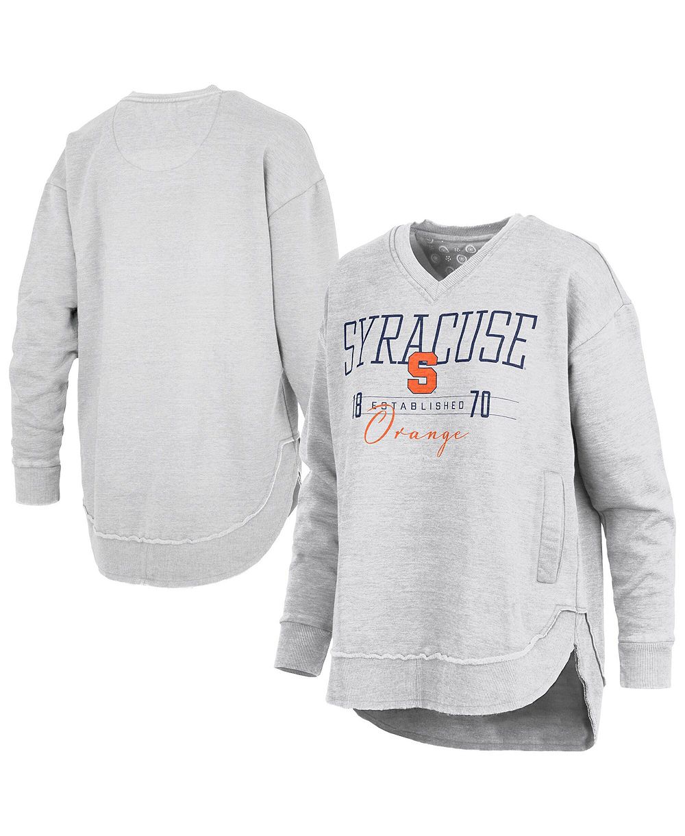 Pressbox Женская серая джемпер-пончо Syracuse Orange Marcus East Hall