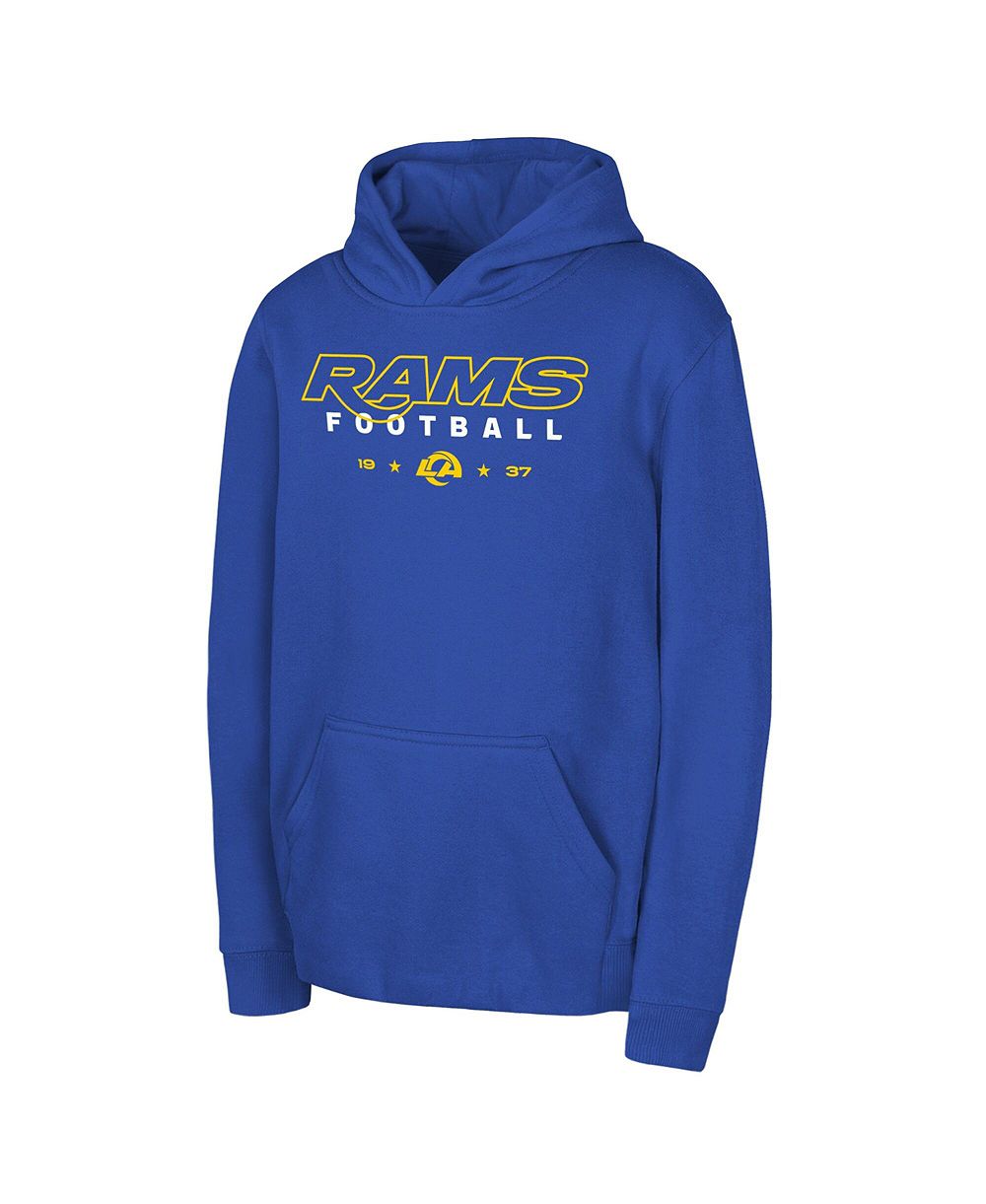 Outerstuff худи Los Angeles Rams Edge Rusher Fleece для мальчиков и девочек Royal