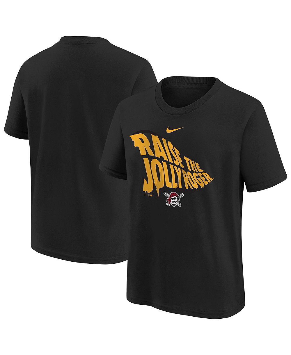 Детская футболка Nike Black Pittsburgh Pirates Hometown Collection