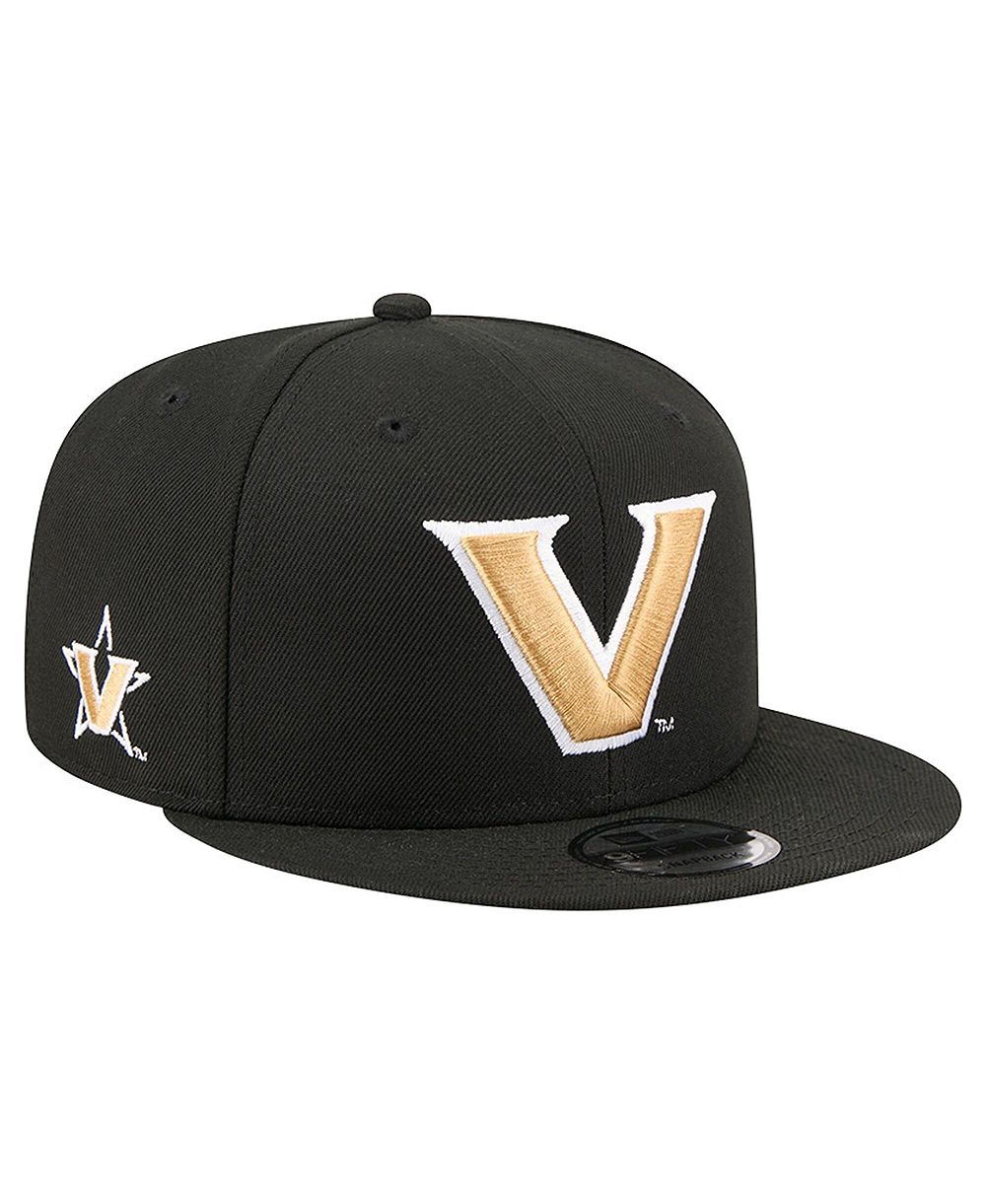 New Era Мужская черная кепка Vanderbilt Commodores