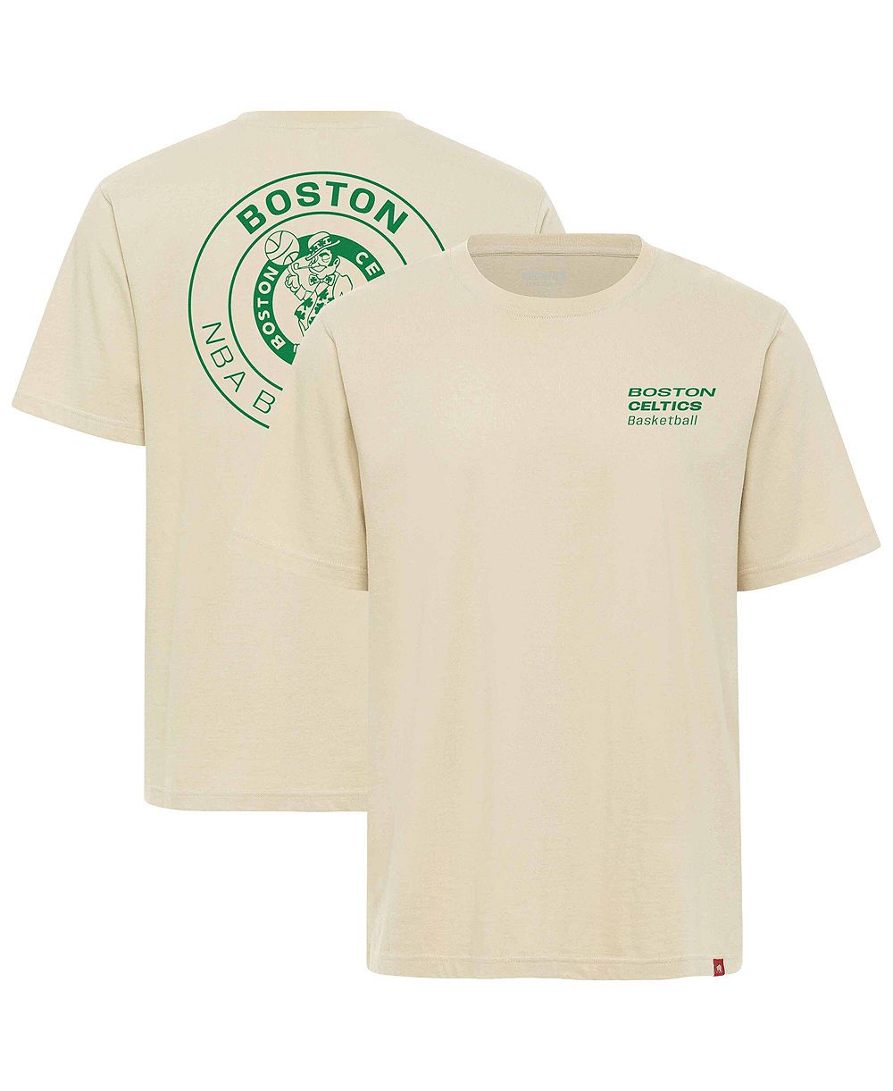 Мужская и женская футболка Sportiqe Boston Celtics Duke Premium Cream