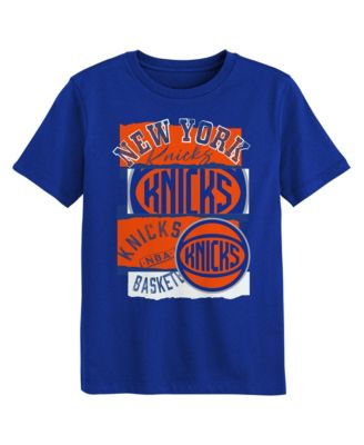 Outerstuff Preschool Blue New York Knicks In The Paint T-Shirt