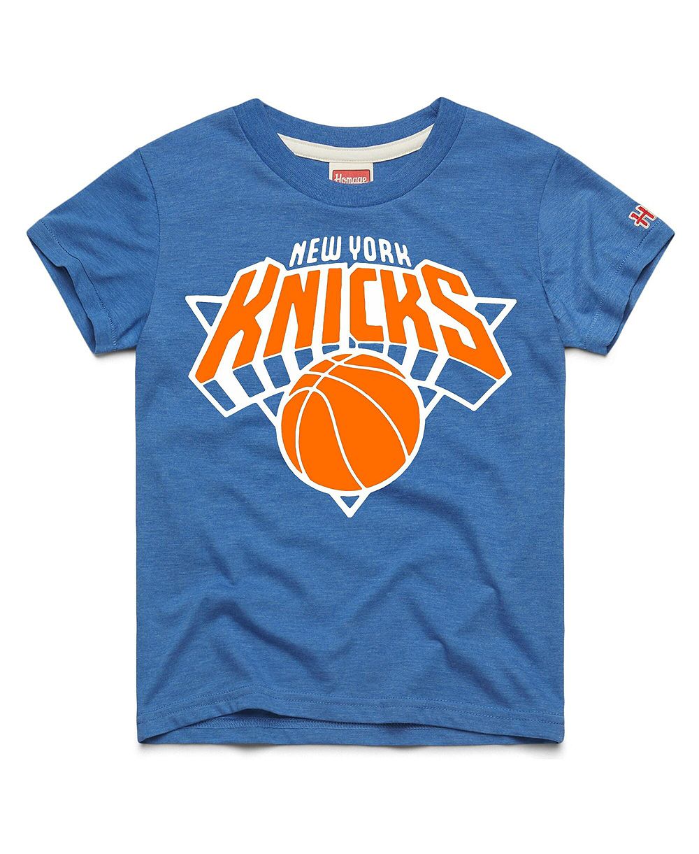 Детская футболка Homage Royal New York Knicks Logo Tri-Blend