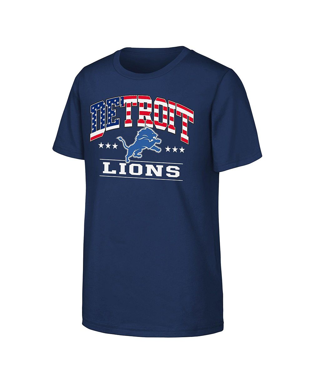 Детская футболка NFL Detroit Lions Americana Arch Navy