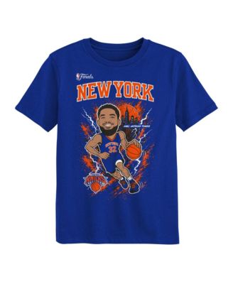 Outerstuff Preschool Karl-Anthony Towns Blue New York Knicks 2026 NBA Finals Player T-Shirt