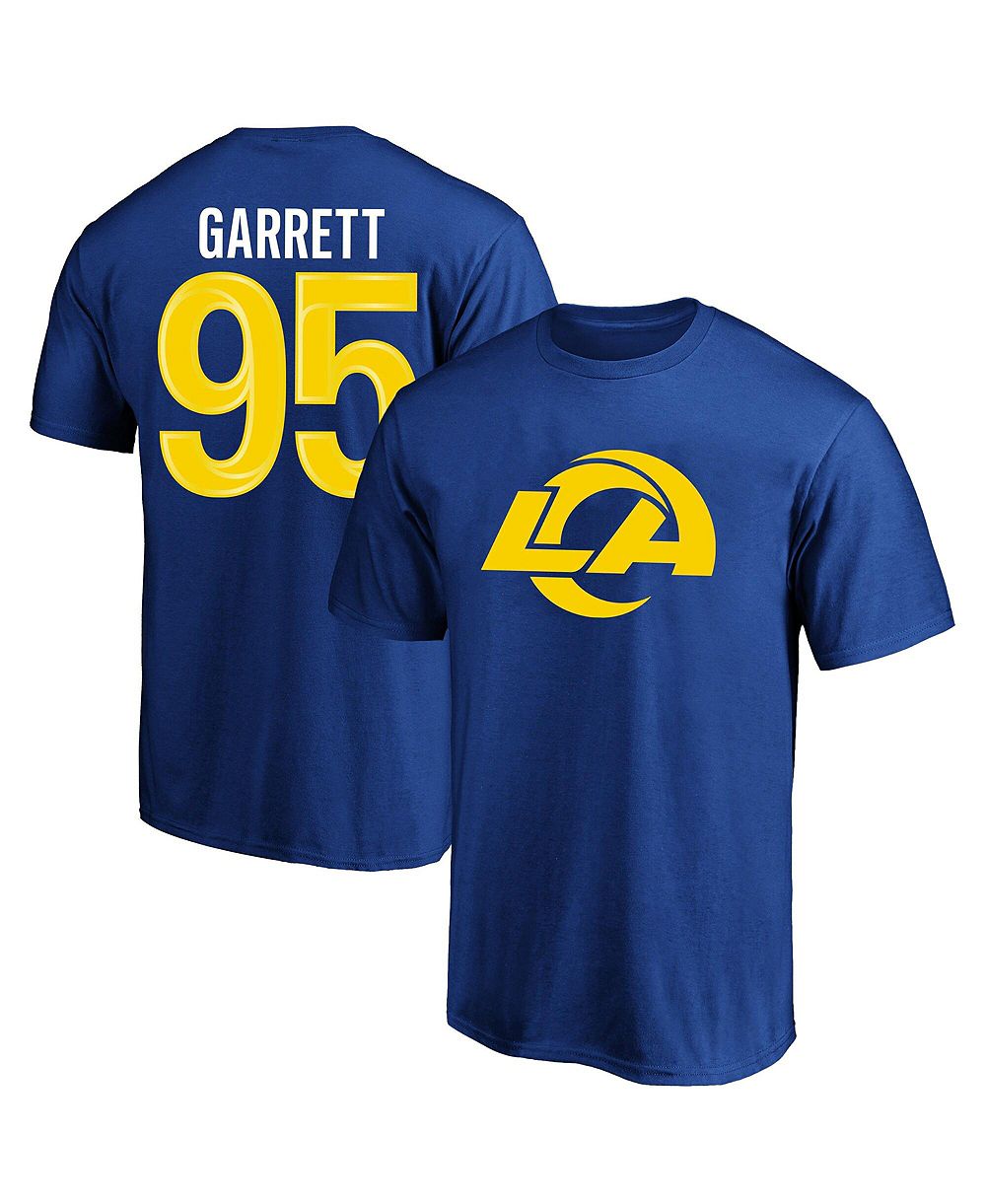 Мужская футболка Fanatics Royal Los Angeles Rams Big & Tall Name & Number
