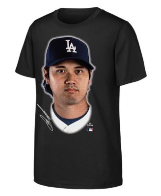 Футболка Outerstuff Shohei Ohtani Black Los Angeles Dodgers для мальчиков и девочек