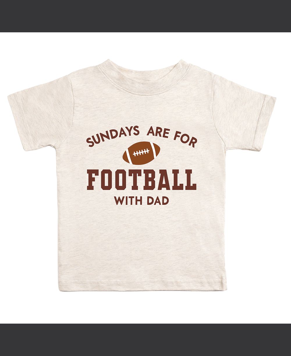 Детская футболка Sweet Wink с коротким рукавом Sundays Are For Football