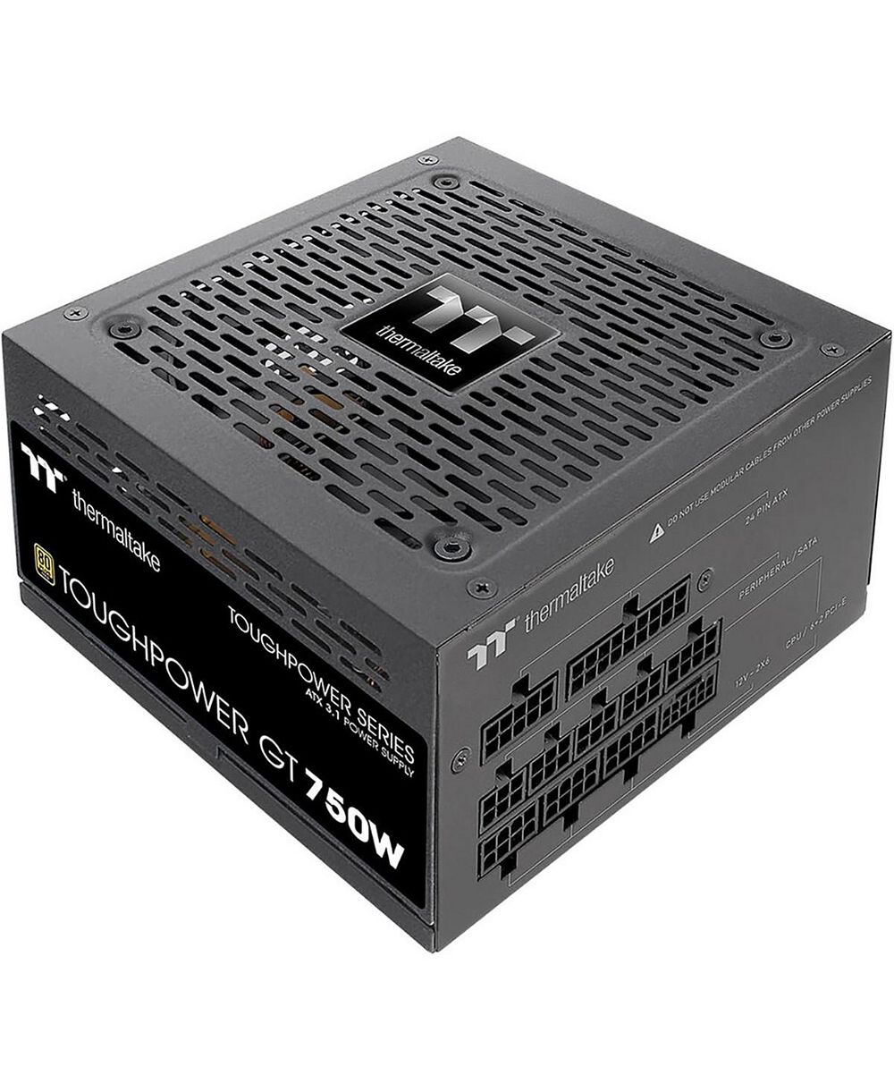 Thermaltake Toughpower GT 750W 80 Plus Gold Fully Modular Power Supply, Compatible with ATX 3.1