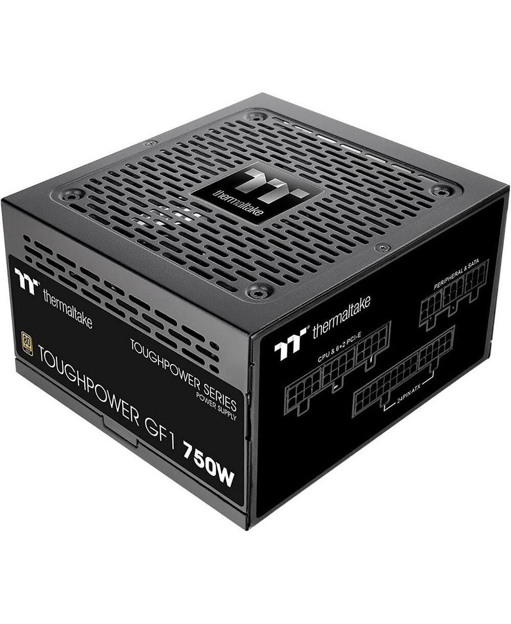 Thermaltake Toughpower GF1 TT Premium Edition Fully Modular 750W Power Supply Compatible with ATX PC Builds
