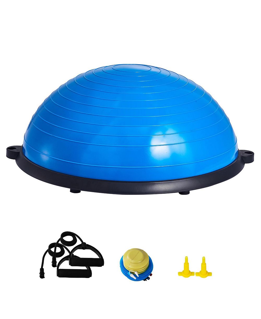 Тренажер VEVOR 23" Half Exercise Ball Yoga Balance Stability Ball