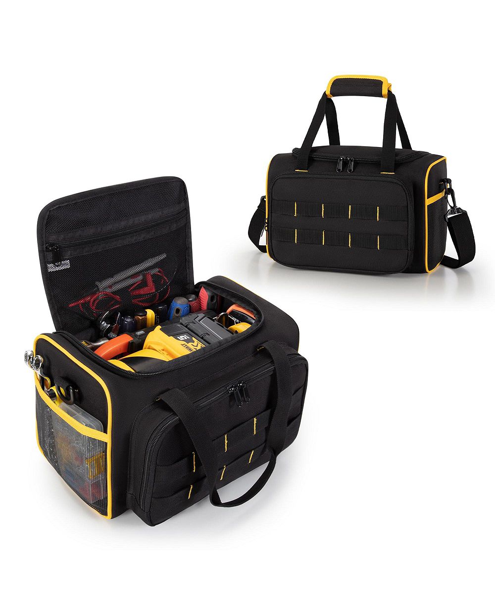 XDOVET Tool Bag Heavy Duty Tote Pockets Men