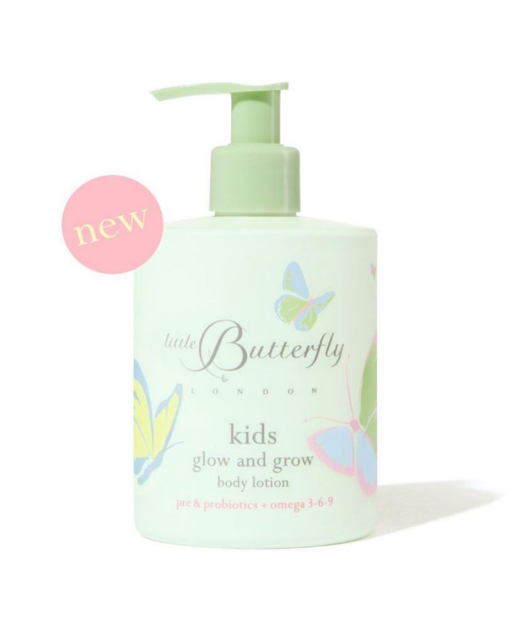 Детский лосьон для тела Little Butterfly London KIDS Glow and Grow 300ml