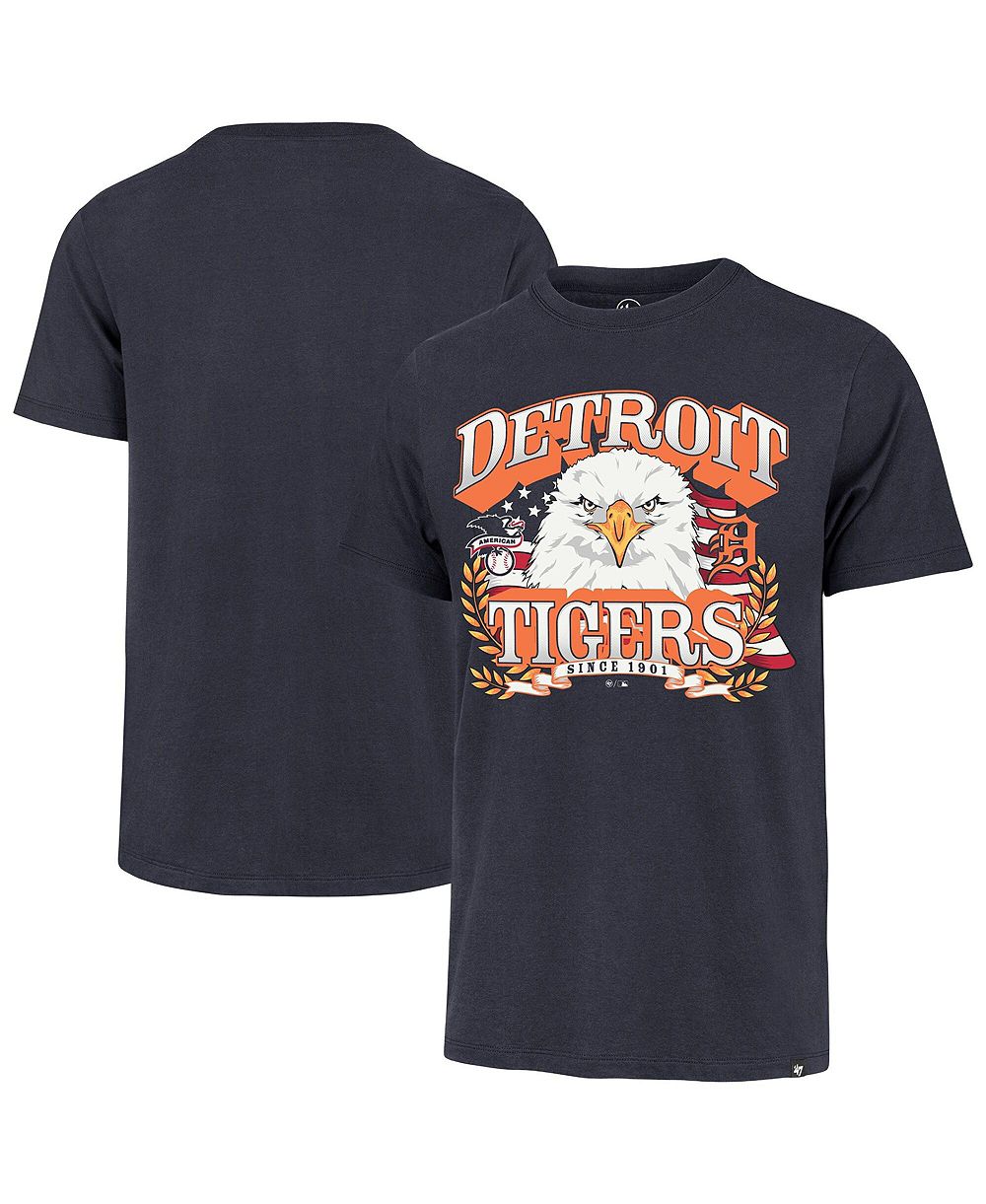Мужская футболка '47 Brand Navy Detroit Tigers Americana Eagle
