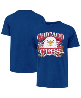 Мужская футболка '47 Brand Royal Chicago Cubs Americana Eagle