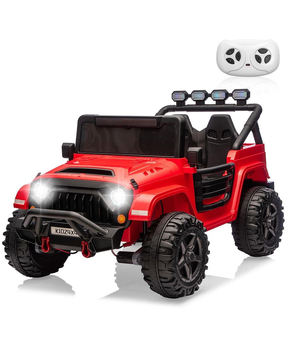 Электромобиль homfan 24V 2-Seater Electric Ride-On Truck с пультом управления, для детей 3–8 лет