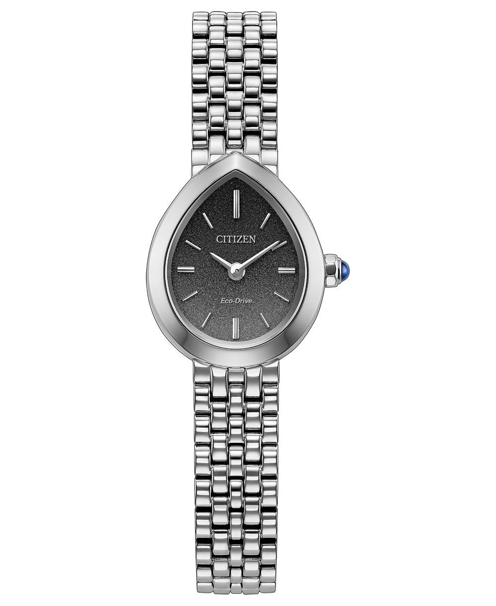 Женские наручные часы Citizen Mini Rainell со стальным браслетом серебристого цвета, 20 мм