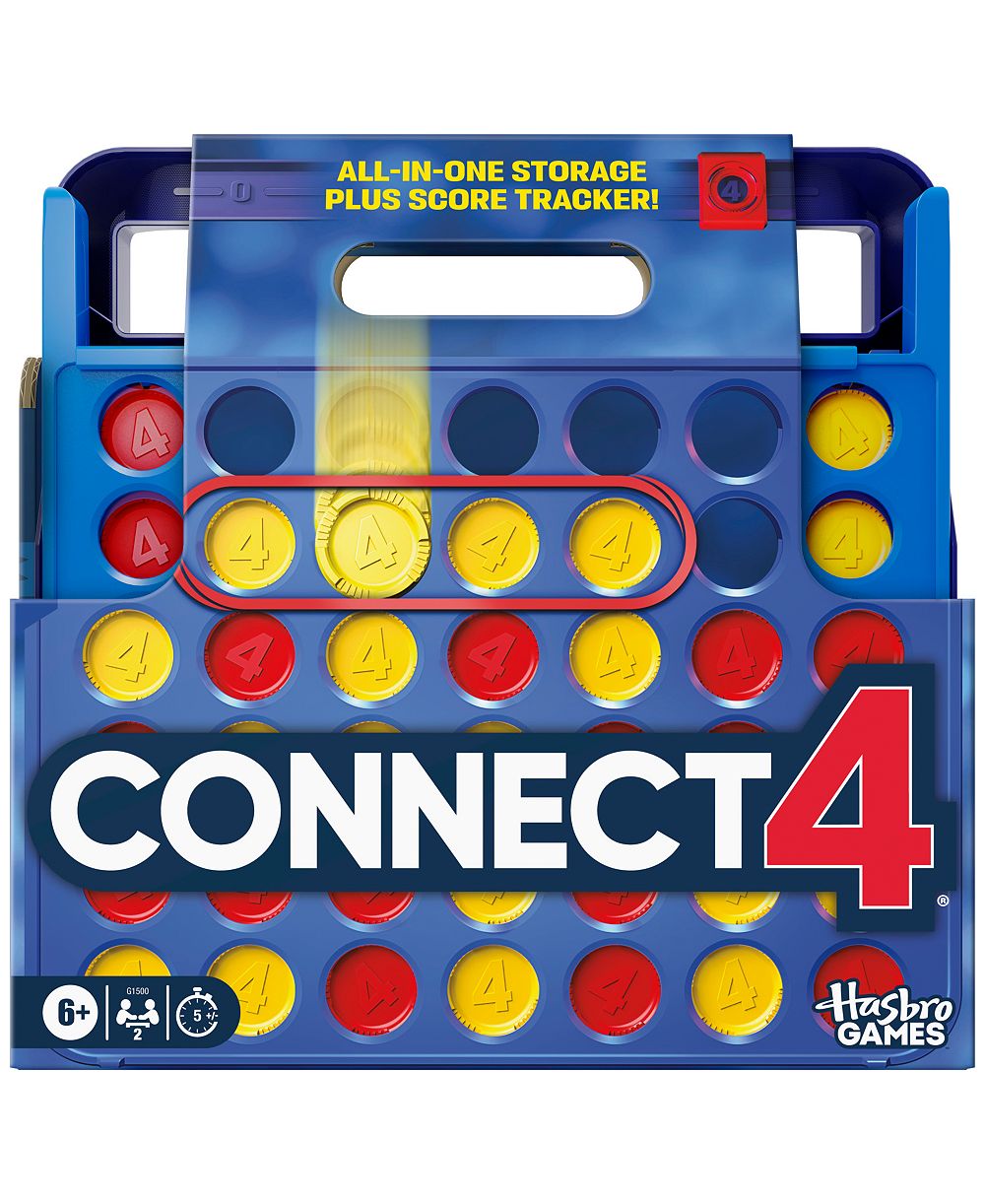 Hasbro Gaming Connect 4, настольная игра, 42 элемента