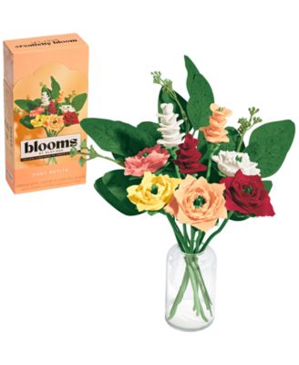 Play-Doh Blooms by Play-Doh Rosy Petite Bouquet Kit, Ages 8+