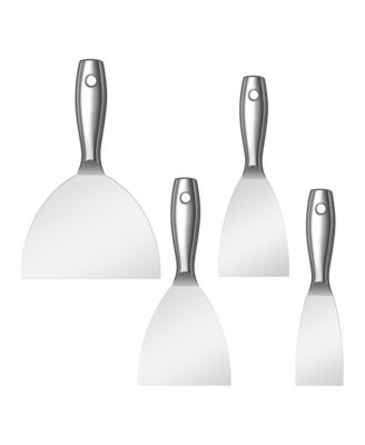 XDOVET Stainless Steel Putty Scraper Set Drywall Tools set of 4