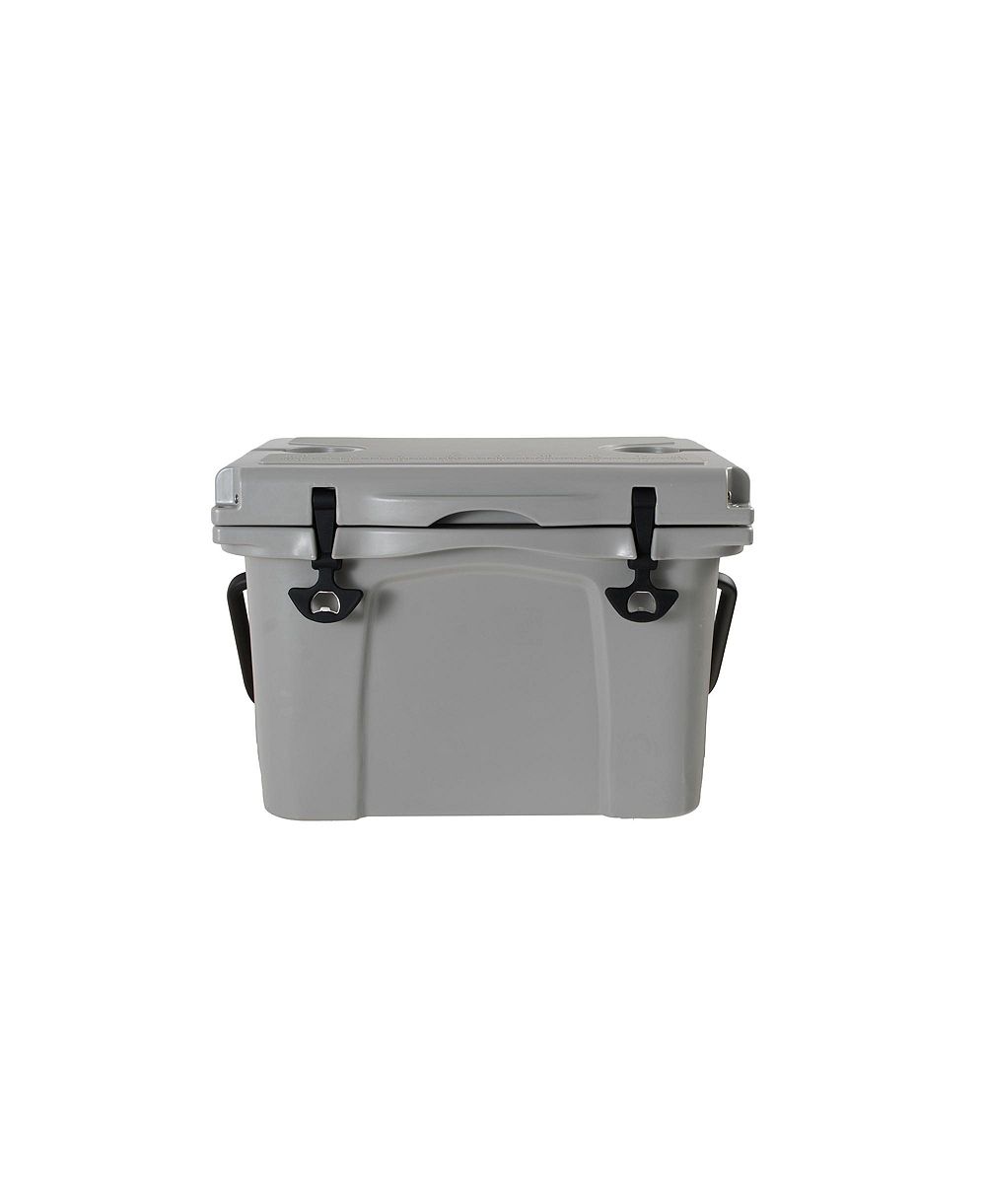 Портативный термоизолированный жесткий кулер Clihome 25QT с открывашкой для бутылок, держателем для чашек и линейкой