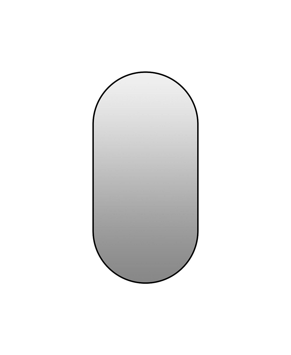 BUSDAYS 48x24 Inch Bathroom Vanity Mirror Wall Mounted Framed Vertical or Horizontal Hanging Modern HD Mirror for Bedroom Entryway