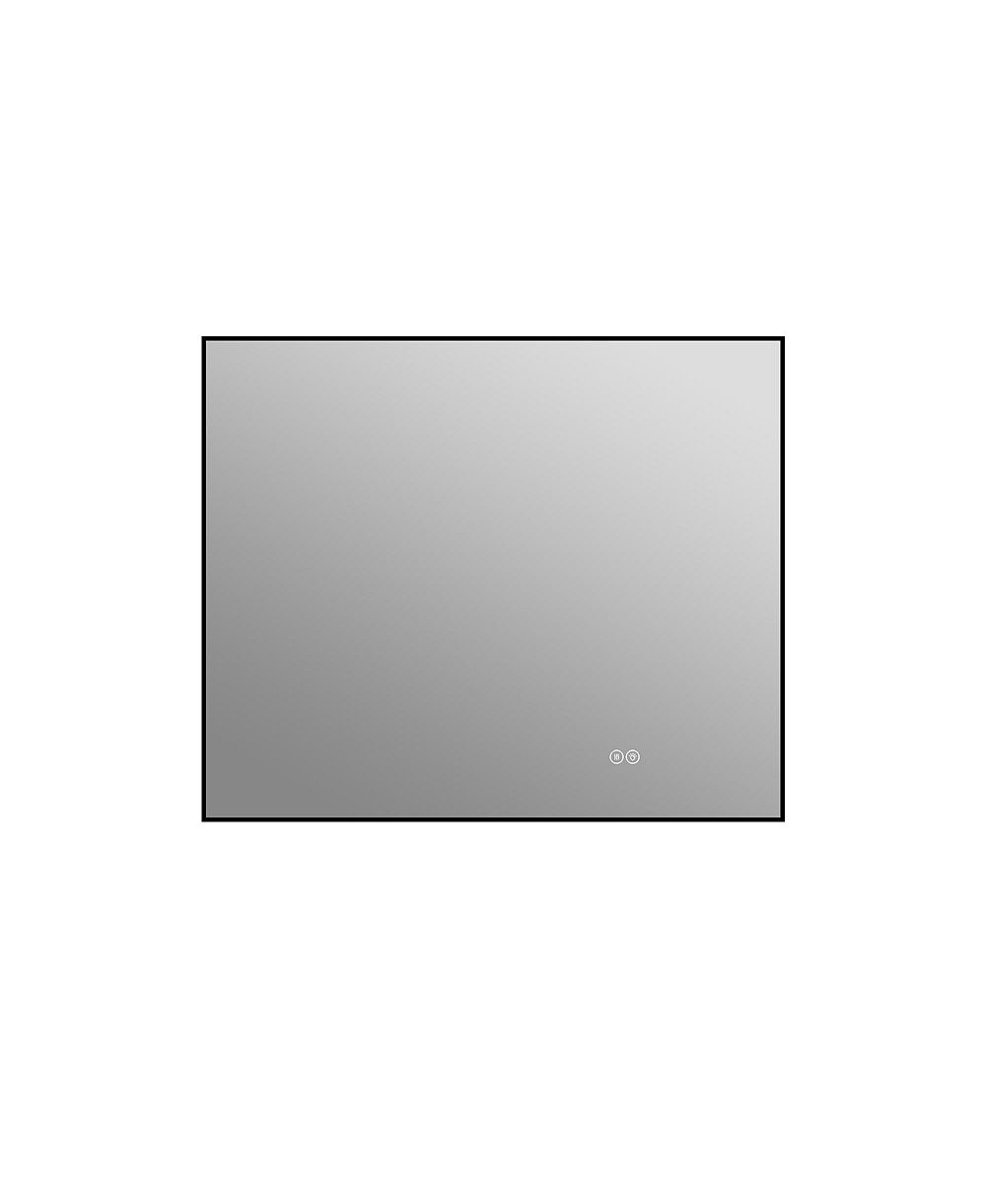 BUSDAYS 30 x 36 Inch LED Bathroom Mirror Aluminum Frame Backlit Vanity Mirror Anti Fog Dimmable 3 Color Temp Memory Wall Mounted