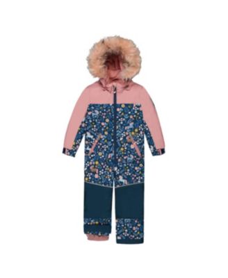 Детский комбинезон Deux par Deux Little Girls (6 to 8) One Piece Discover Snowsuit Unicorn Print
