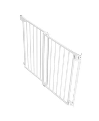 RUIE Drilling Mount Pet Gate for Stairs 30 in High and 28 to 43 in Wide