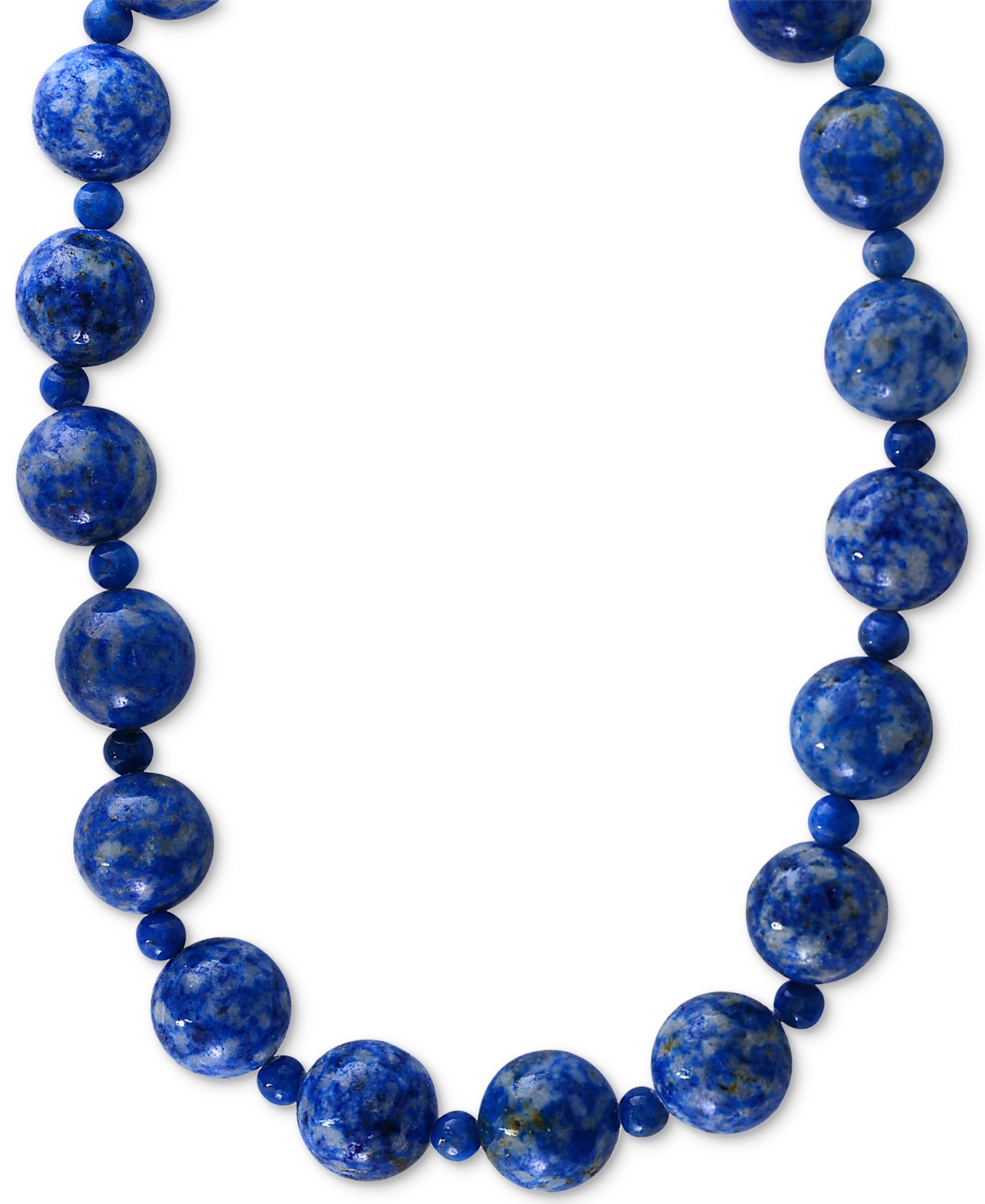 Ожерелье EFFY® Lapis Lazuli (4 & 12mm) Beaded Collar в 14k Gold