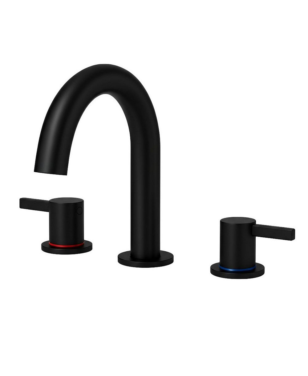 PHYING Смеситель для ванной комнаты 8 Inch, с двумя ручками, поворотный spout 360 градусов