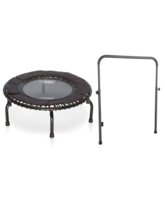 JumpSport 250 Fitness Rebounder Mini Trampoline and Handle Bar Accessory