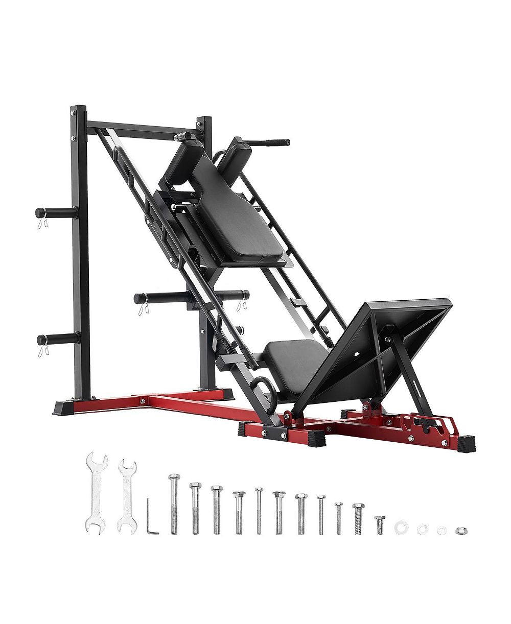 SEVORLEY Тренажер Leg Press Hack Squat, комбинированный тренажер для ног для домашнего спортзала
