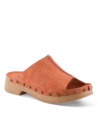 Coral suede
