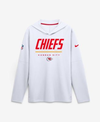 Мужское худи Nike Kansas City Chiefs Sideline Game On Lightweight Long Sleeve Dri-FIT