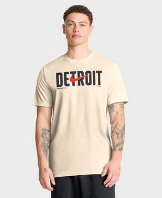 Nike Men's Cream Detroit Tigers Swoosh Legend Dri-FIT T-Shirt