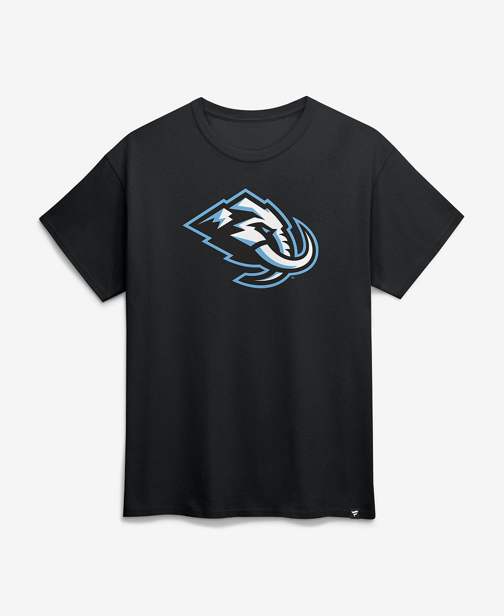 Logo Athletic Мужская черная футболка Utah Mammoth Essential